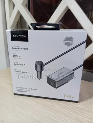 Ugreen 4-Port 150w Fast Car Charger