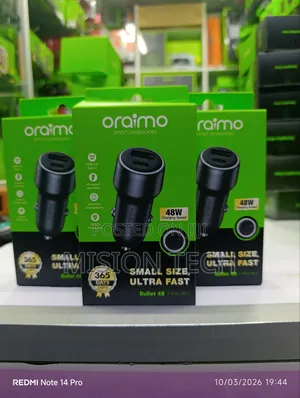 Oraimo Bullet 48w Car Charger**