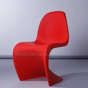 Dining Chair; Modern S-Shape Ergonomic Leisure Chair for Home