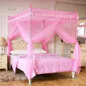 Reliable 4-Stand Mosquito Net | Long-Lasting Protection