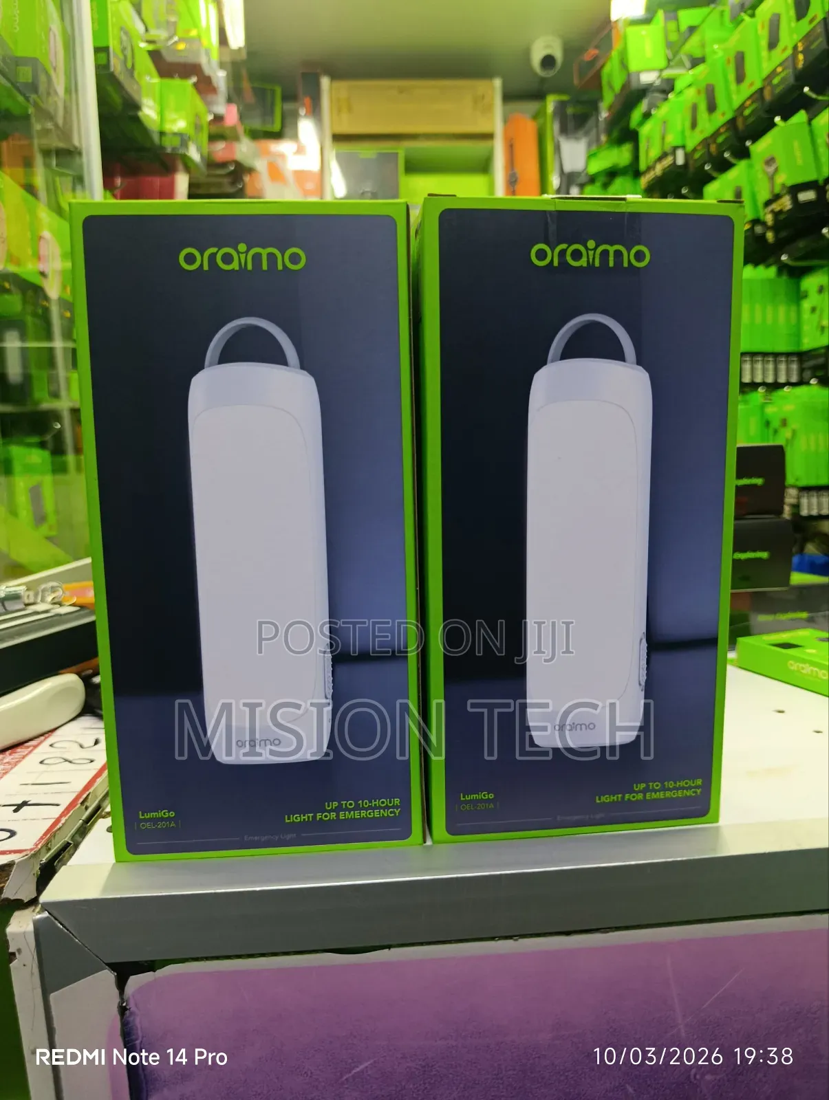 Oraimo Lumigo Emergency Light 
