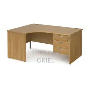 Office Desk : Office Curved 1.2m Study Desk
