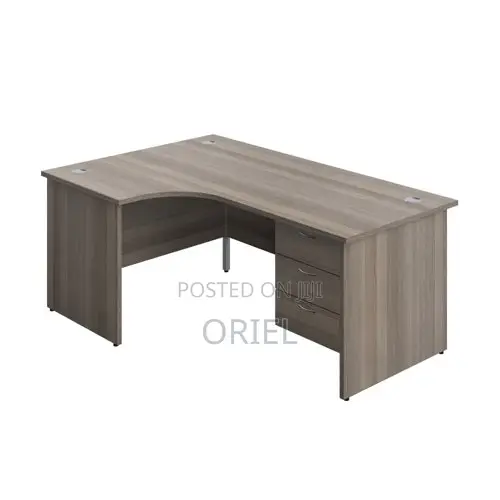 Office Desk : Office Curved 1.2m Study Desk