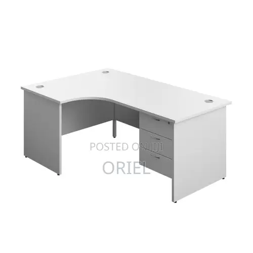 Office Desk : Office Curved 1.2m Study Desk