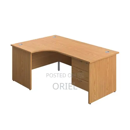 Office Desk : Office Curved 1.2m Study Desk