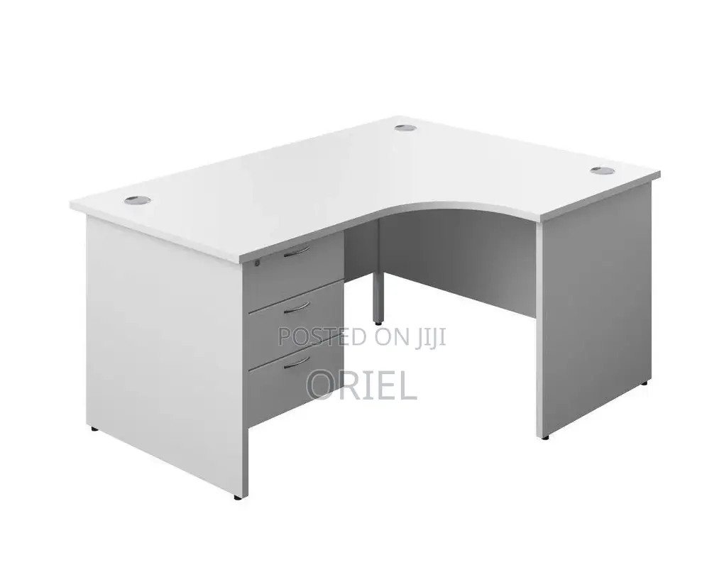 Office Desk : Office Curved 1.2m Study Desk