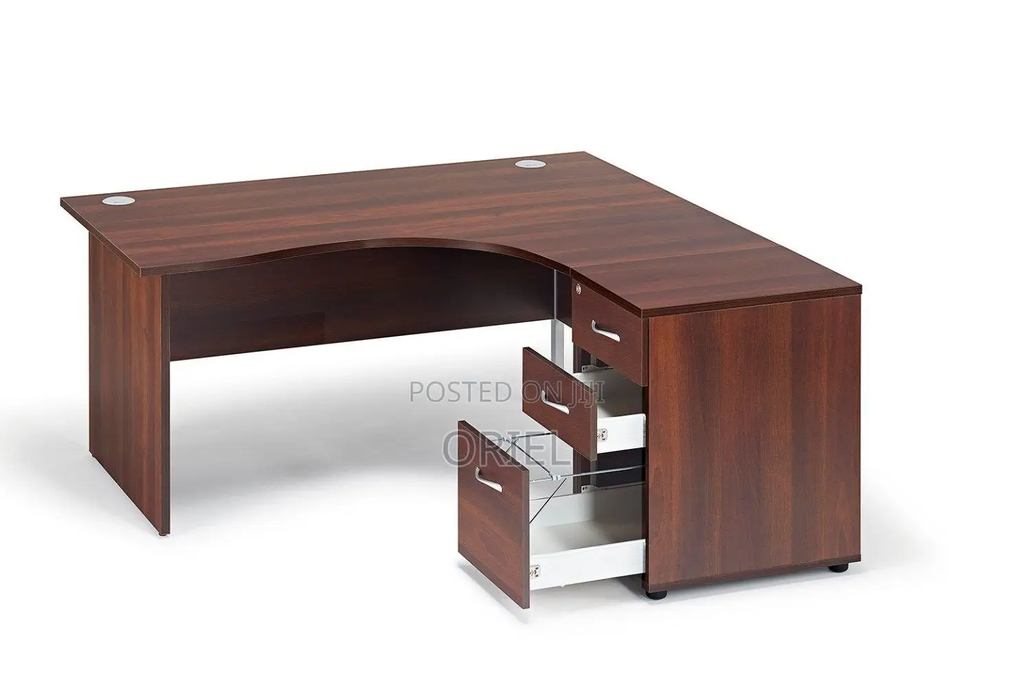 Office Desk : Office Curved 1.2m Study Desk