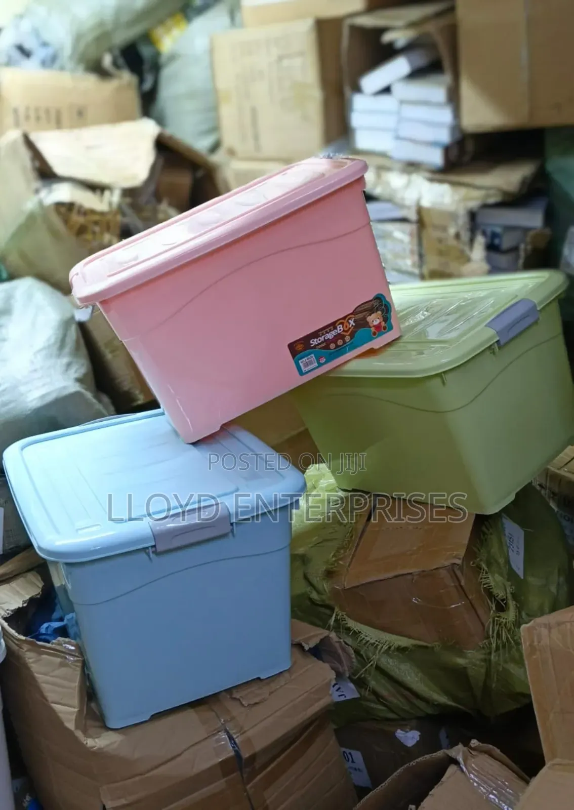 70litres Stackable Storage Box With Wheels