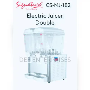 2in1 18l Electric Double Juice Dispenser With Cooling System