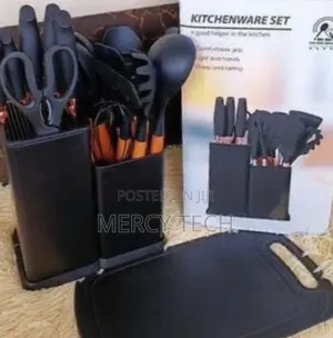 19pcs Executive Silicone Spoons and Knives