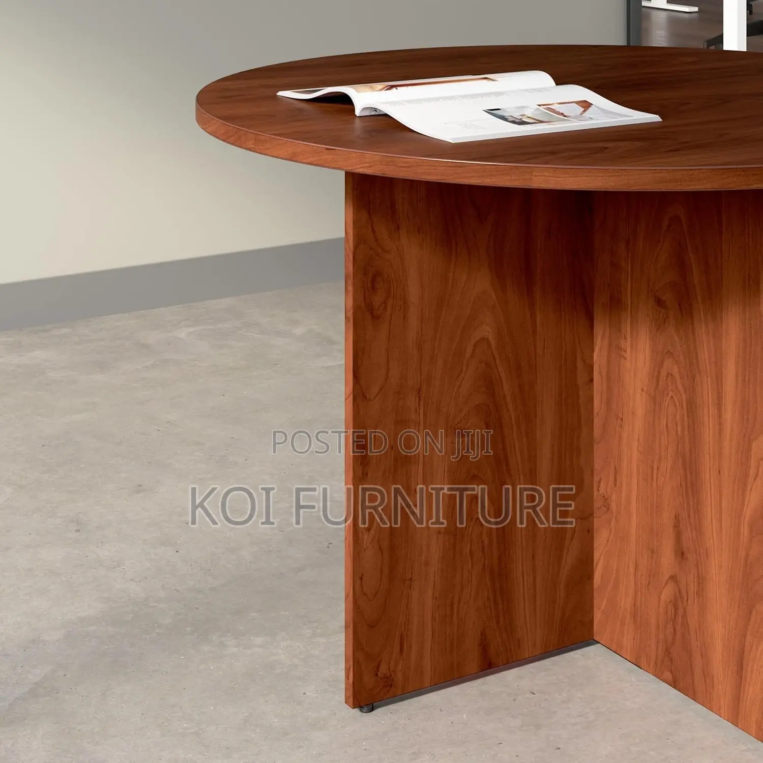 Boardroom Table; 1.2m Round Surface Meeting Boadroom Table