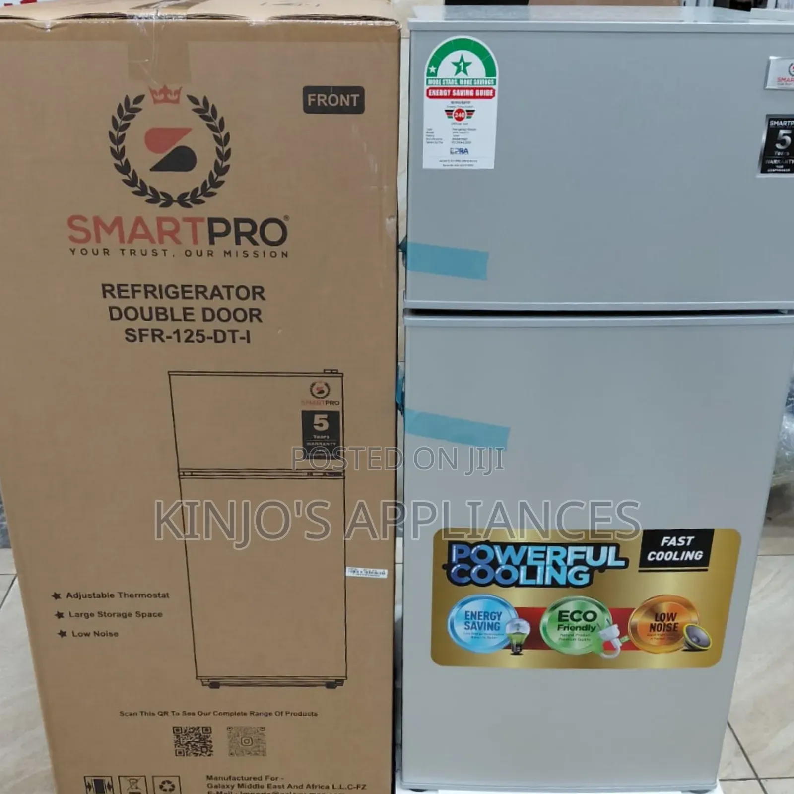 Smartpro 95litres SFR-125-Dt-I Single Door Fridge