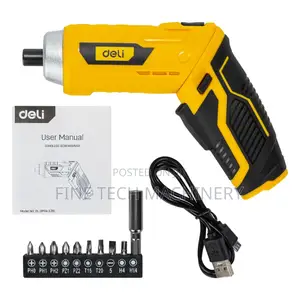 Deli Lithium-Ion Cordless Screwdriver Set