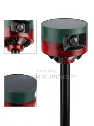 Solar Powered Infrared Sensor Alarm