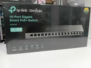 Tp-Link Sg2016p | Omada 16 Port Gigabit Smart Switch With 8 Port Poe+