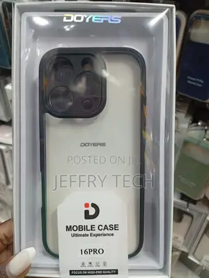 Doyers Brand Mobile Case Designed for the iPhone 16 Pro,