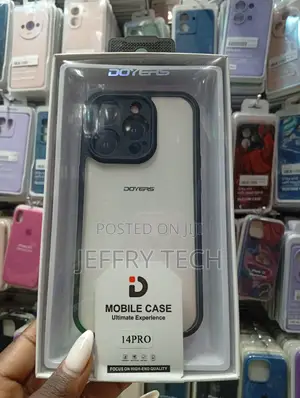 Oyers Branded Clear Mobile Case Apple iPhone 14 Pro.