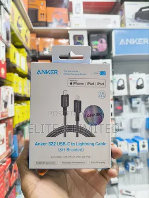 Anker 322 Usb C to Lightning Braided Cable