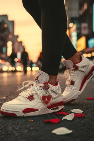Quality Casual Leather Jordan 4 Men Sneakers Shoes