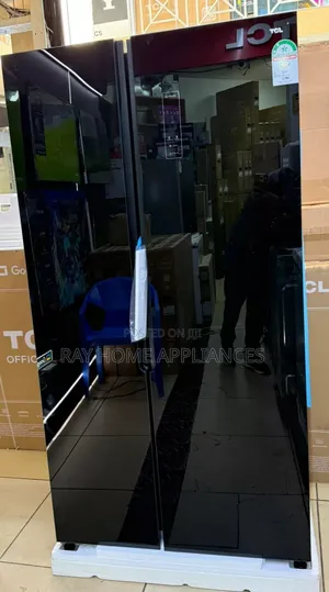 550 Litres Side by Side Silver Refrigerator