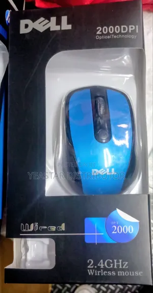 Dell 2000 Dpi 2.4 GHZ Wireless Optical Mouse