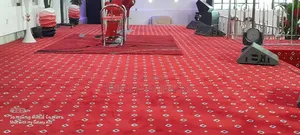 Vibrant Red Dotted Wall-to-Wall Carpet | Add a Pop of Color