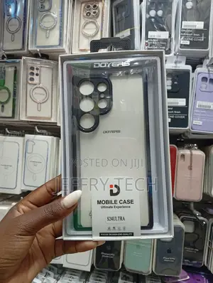Doyers Branded Silicone Mobile Phone Case Samsung Galaxy S24 Ultra.