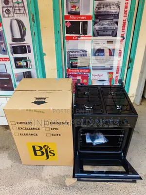 BJS Full Gas Cooker With Electric Oven 60by60 Made in Turkey