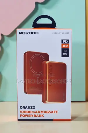 Porodo Oranzo 10000mah Wireless Magsafe Power Bank.