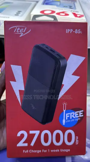 27000mah Itel Portable Powerbank