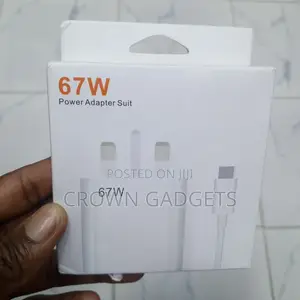 67w Fast Charger Adapter With Cable Xiaomi Redmi Type-C