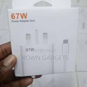 67w Xiaomi Compatible Fast Charger Eu Plug With Cable