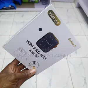 W26 Pro Max Series 8 Smartwatch Combo Earbuds Straps