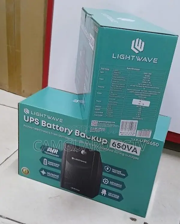 650va Lightwave Brand New Line Interactive Ups