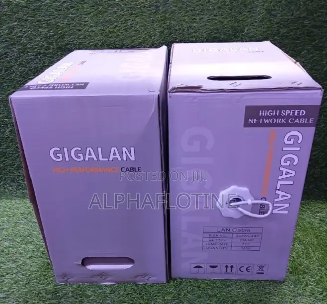 Networking Cable Indoor Use Only -Gigalan Utp Cat 6 305m Cable