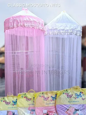 Spacious Round Mosquito Net for Your Bed