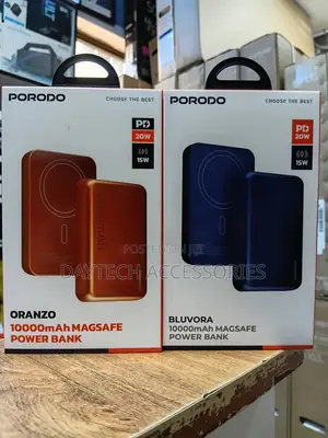Porodo Oranzo 10000mah Magsafe Power Bank Pd20w Orange