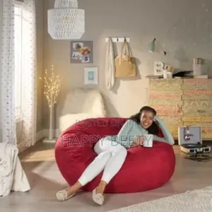 Beanbag Chair for a Cozy Modern Living Room