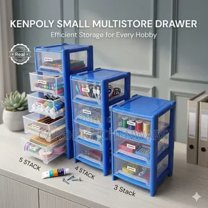Plastic Drawer/5 Stack Plastic Drawer