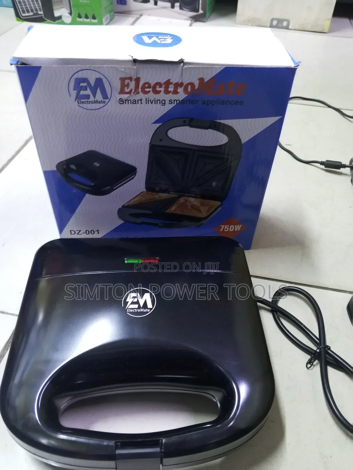 240v Electromate Sandwich Maker