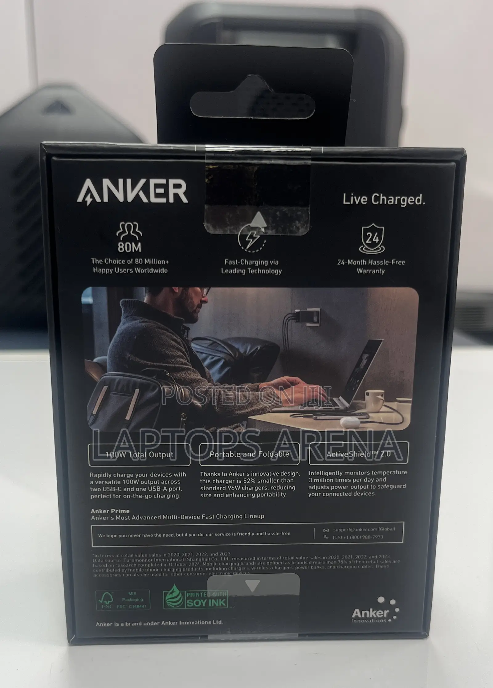 Anker 737 Ganprime 120w Multi-Device Charging Adapter