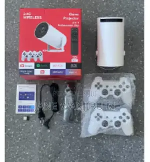 New Hy300 Smart Home Theater Projector Android 12 Hy300 Mini