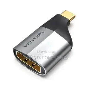 Vention Type-c To Dp Adapter Gray Metal Type