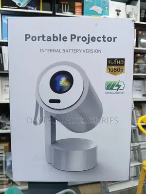 Javoda R3p Android 13 Mini Projector With Built-in Battery