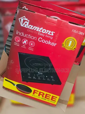 Ramtons Single Induction Cooker With Free Pan