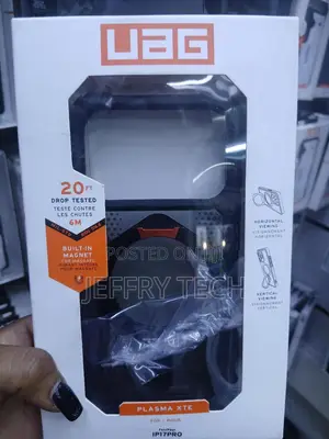 Uag (Urban Armor Gear) Plasma Xte Rugged Case for the iPhone 17 Pro.