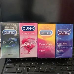 Durex Condoms 10/ 12pack Extra Time Pleasure Me Extra Safe Bubblegum
