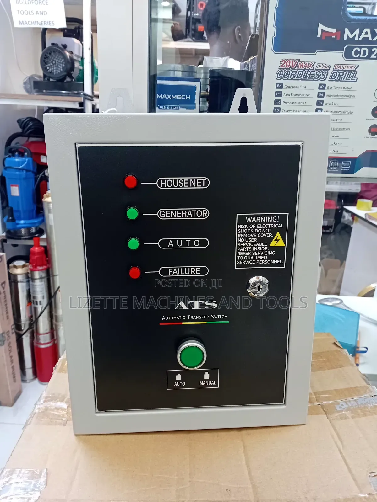 Dual Phase Automatic Transfer Switch (Ats)