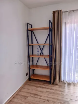 Metal and Wood Book Shelf