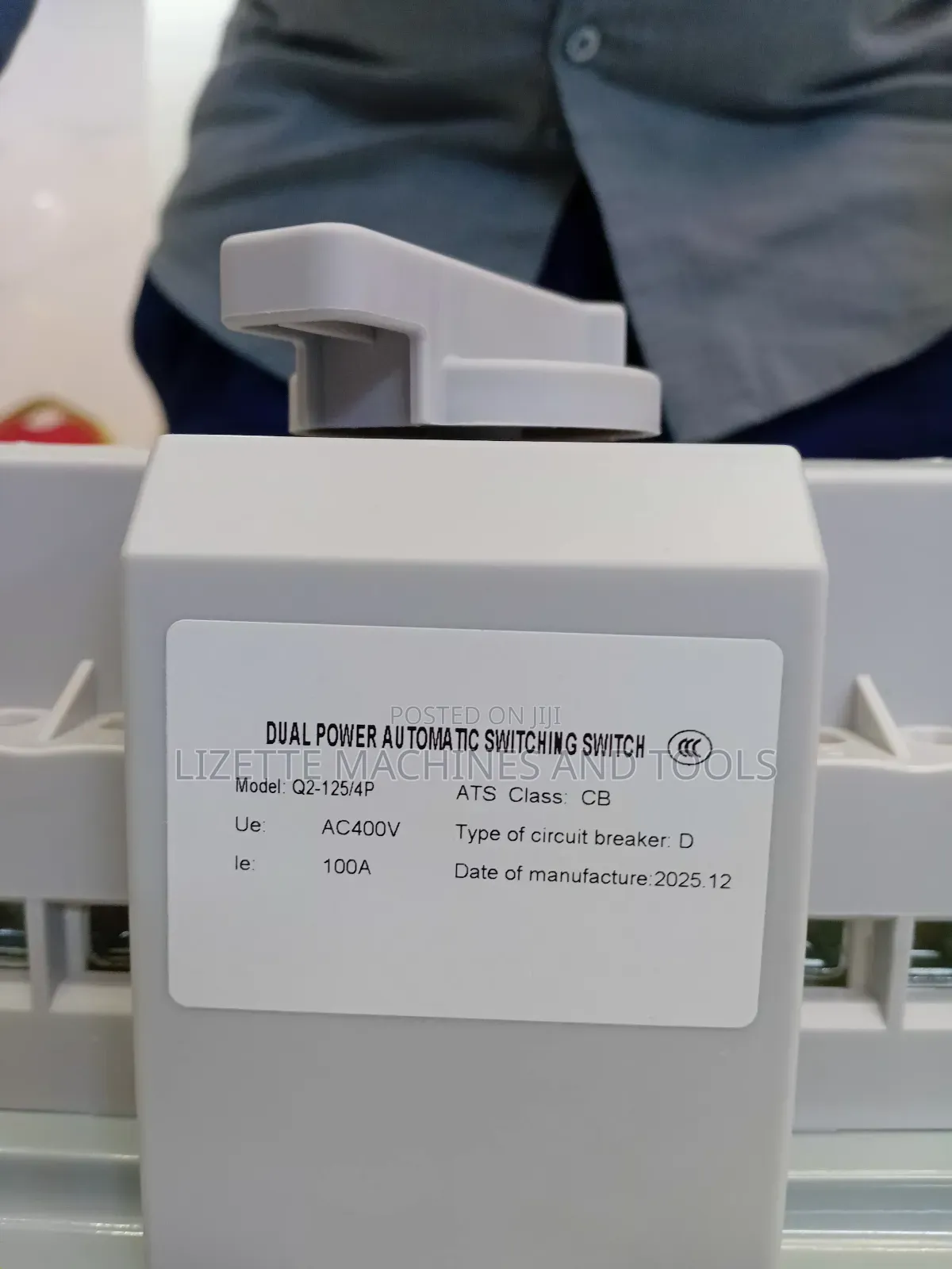 100a Dual Power 3 Phase Automatic Change Over Switch/ Ats